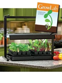GrowLabĀ® Compact Tabletop Light Garden With Classroom Guide