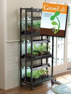 GrowLabĀ® Compact 3-Tier Light Garden With Classroom Guide