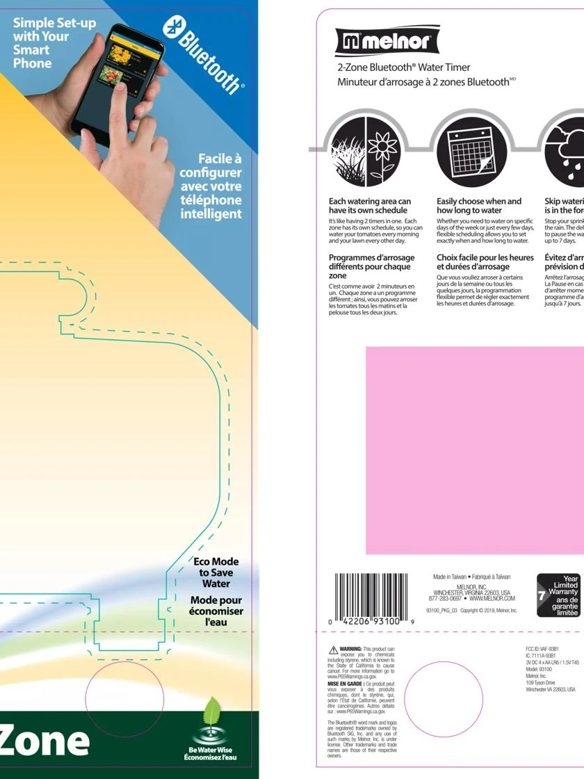 Bluetooth Water Timer, 2-Zone - Image 2