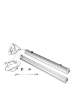 High Output LED Fixtures, 2' With Magnetic Clips, Set Of 2