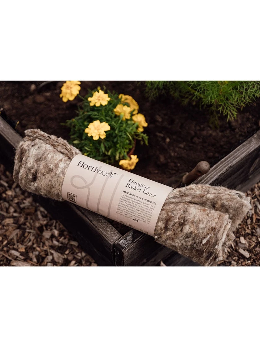 Hortiwool ® Hanging Basket Liner, Set Of 2 - Image 3